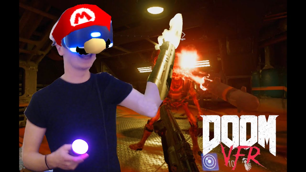 DOOM VR but for no reason it's in Italian | Funny VR Moments