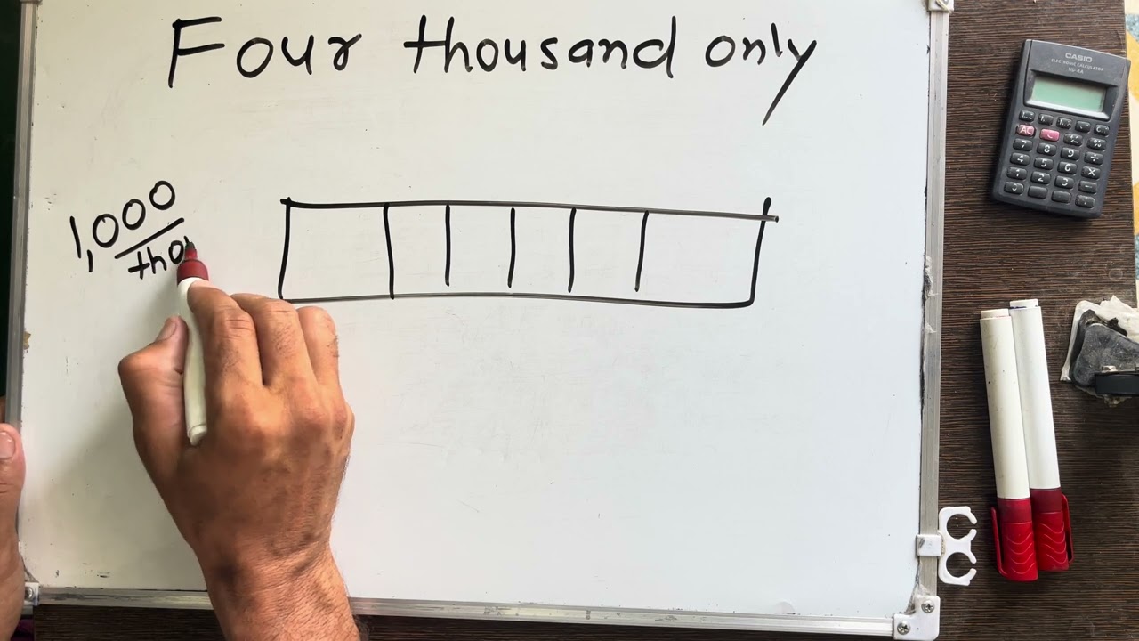 Four thousand only | 4000 Spelling hindi english | Hindi