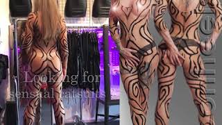Sensuele "see-through" catsuit nú € 24,95