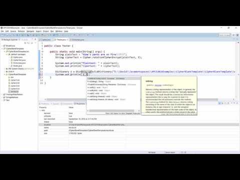 Setting up brute force cipher attack