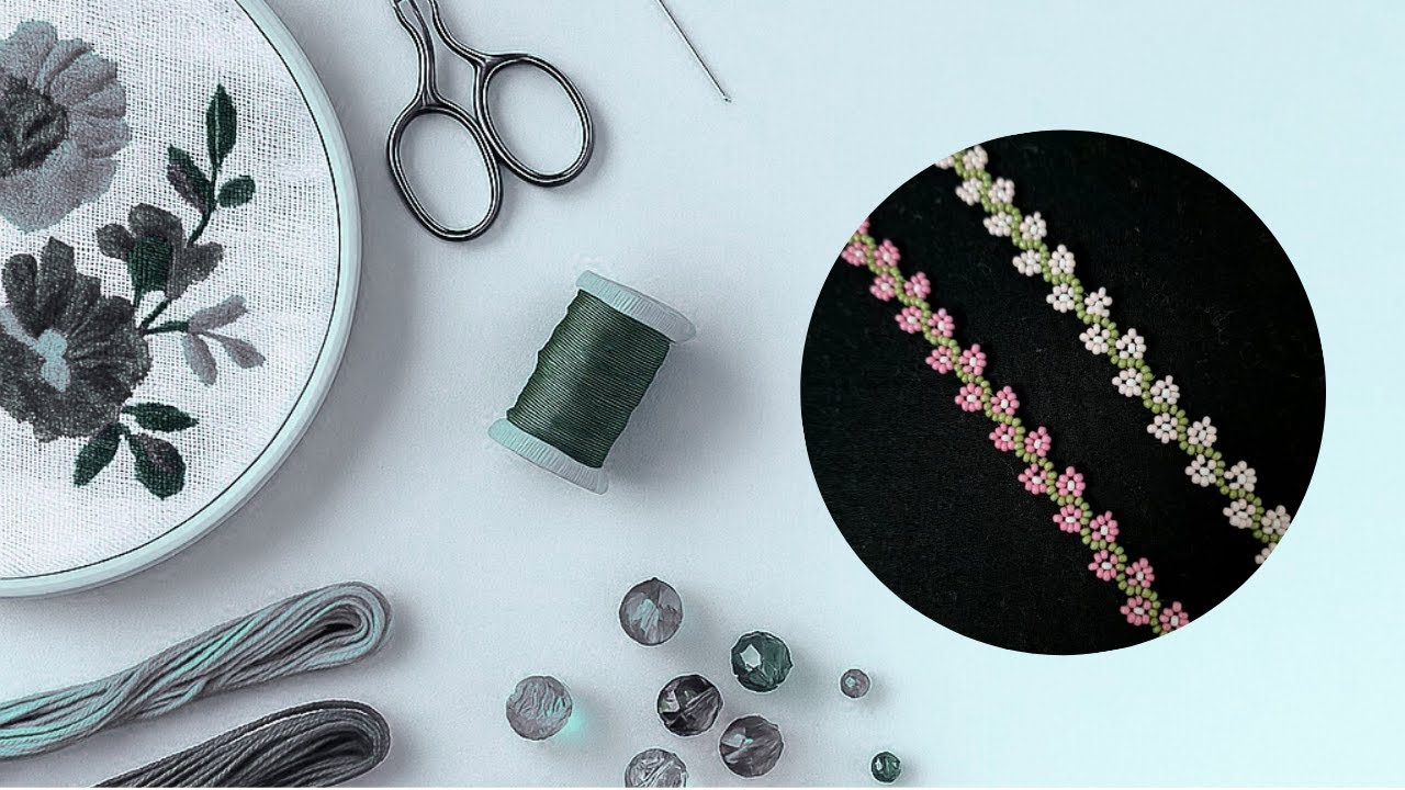 Beginner-Friendly Daisy Beaded Bracelet Tutorial | Simple Handmade Jewelry DIY 🎀