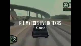 All My Ex's Live In Texas (Lyrics)