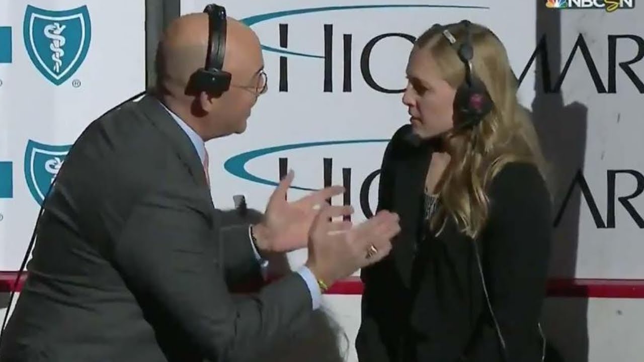 Pierre McGuire exchange with Kendall Coyne Schofield camera iphone 8 plus apk