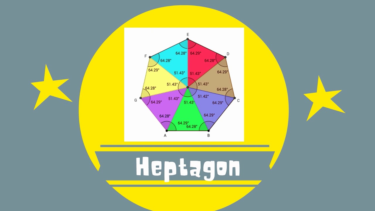 Heptagon Definition Polygon Shape