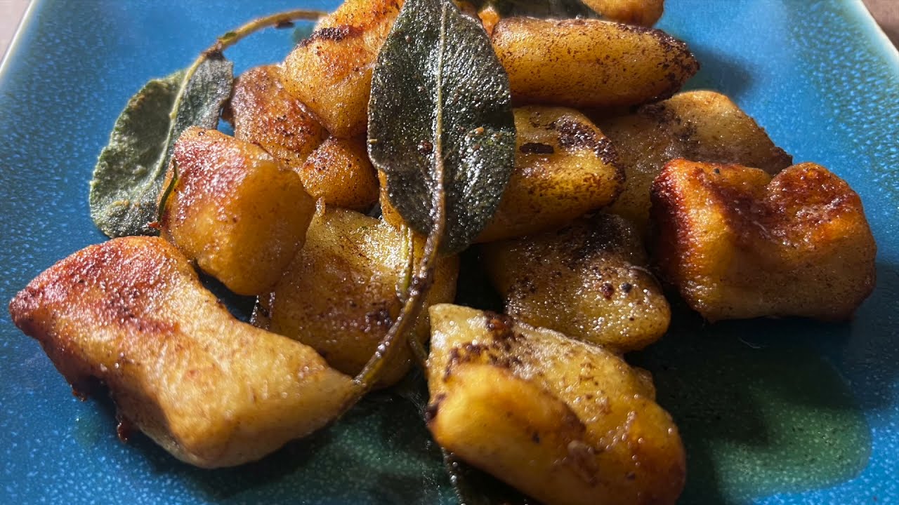 Pan Fried Gnocchi w/ Sage Brown Butter