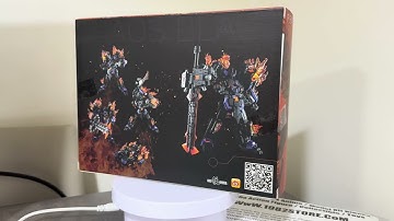 Serious collectors – don’t miss Iron Factory EX-72 Chaos Blaze! The Fallen mini Transformers  figure