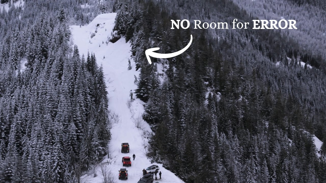 Chasing Snow in the Cascades | Winter Overlanding Gets Sketchy - YouTube