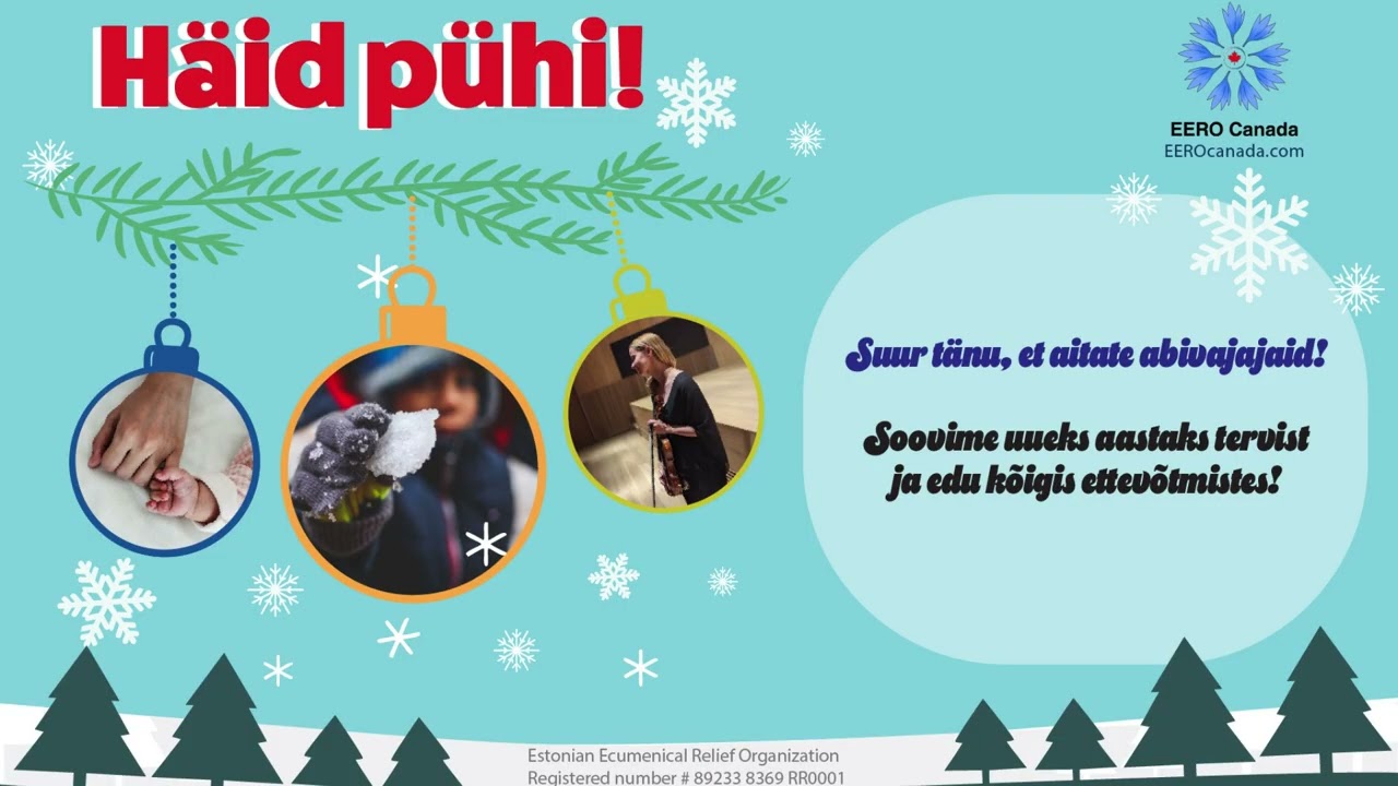 EERO Canada 2025 Christmas greeting.
