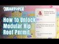 NEW BATTLE PASS REWARD! How to Unlock Modular Hip Roof Permit in Heartopia