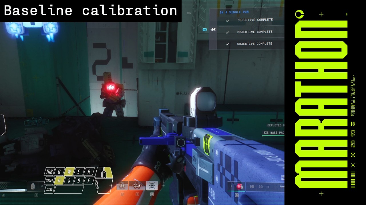 Baseline calibration | Sekiguchi | Easiest contract | Ultrawide SOLO run on Triage | MARATHON