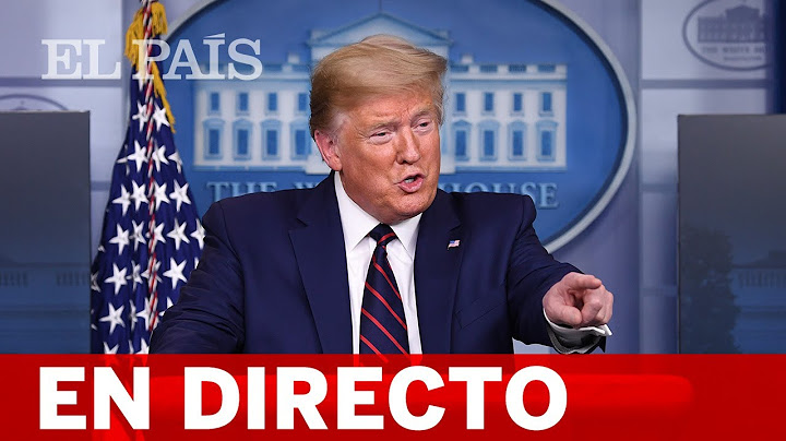 DIRECTO #CORONAVIRUS | Rueda de prensa de Donald TRUMP