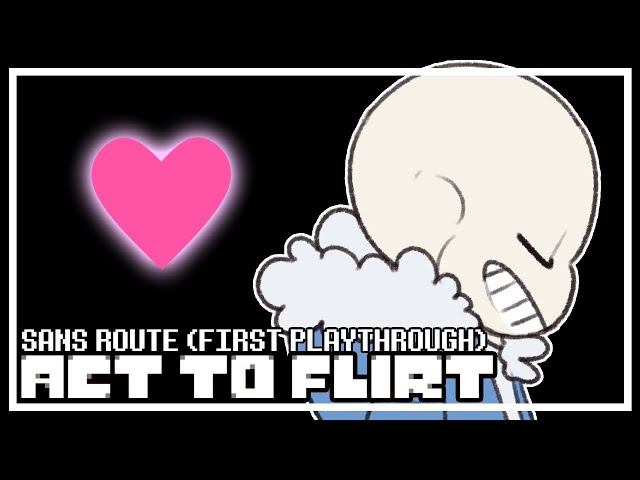 Undertale: Act to Flirt - A Fangame Dating Sim (@UTacttoflirt) / X