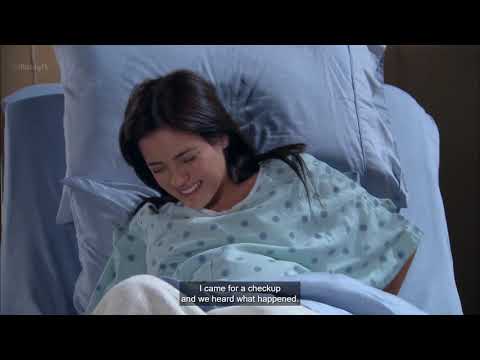 Corazon Valiente (2012-): Clara goes into labor after visiting her ill father in the hospital