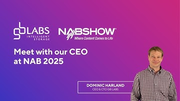 Dominic Harland, our CEO & CTO, discusses what GB Labs are showcasing at NAB 2025