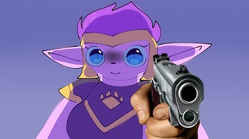 Mysticat when she gets insulted (skylanders)