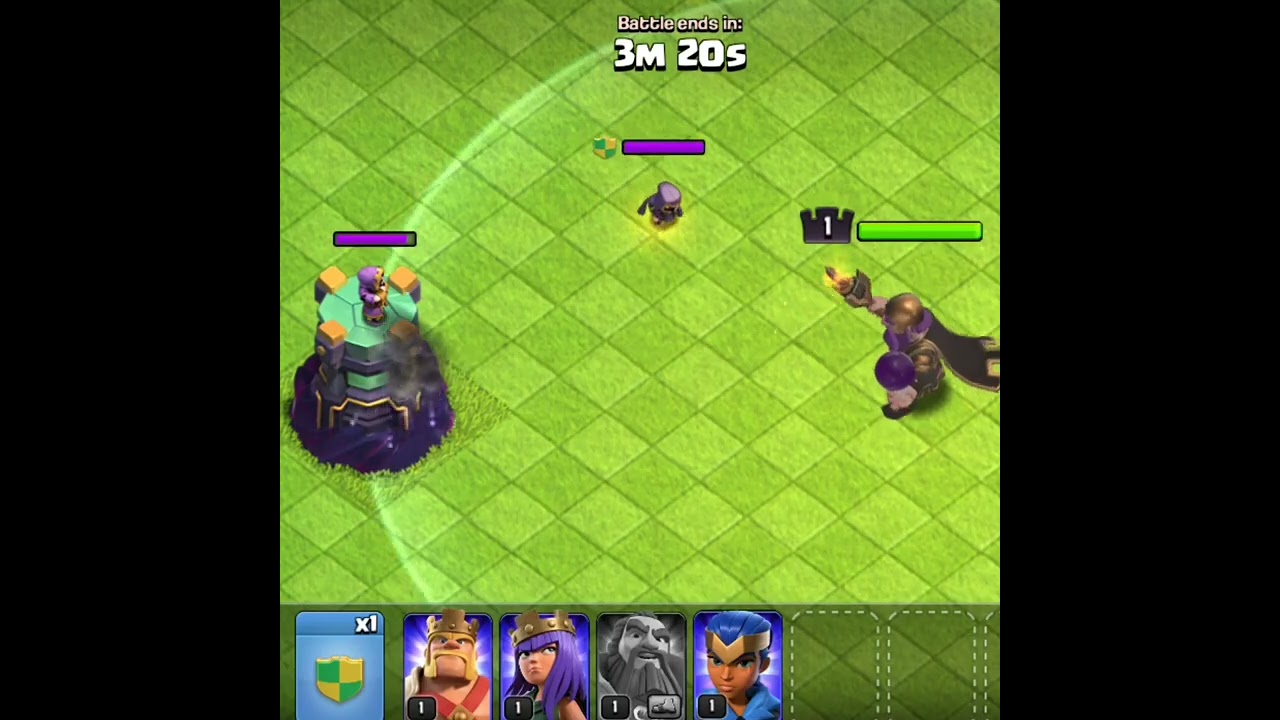 Warden Attack Animation in Slow Motion | Clashflict | Clash of Clans