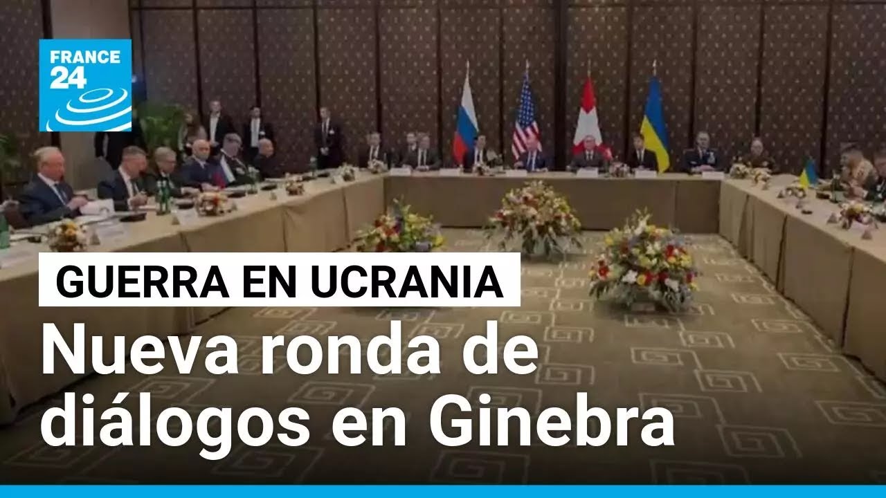 Guerra en Ucrania: Kiev y Moscú dialogan en Ginebra mientras se registran nuevos ataques rusos