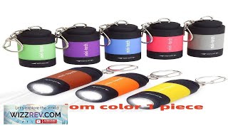 XIANG YU 1pc USB Rechargeable Mini Rotary Switch High Brightness LED Flashlight screenshot 3