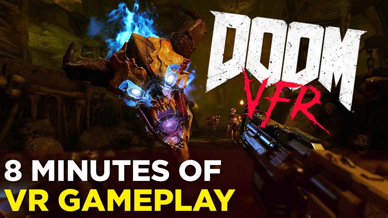 DOOM VFR — 8 Minutes of VR Demon Slaying - YouTube