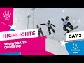 Highlights day 2 I Snowboard Cross Men and Women | Winter Universiade 2019