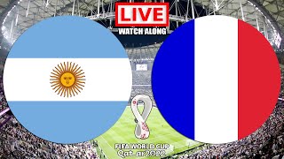 ARGENTINA vs FRANCE World Cup 2022 Final Live Stream - Football Watch Along