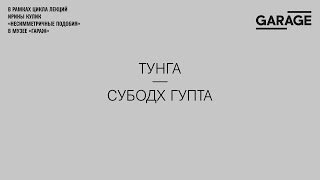 Лекция Ирины Кулик «Тунга — Субодх Гупта».