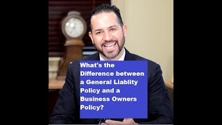 What's the difference between a GL policy and a BOP or Business-Owners Policy?