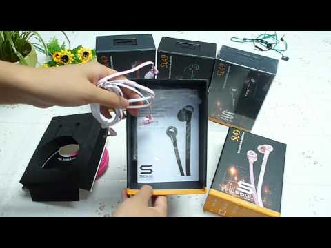 Soul SL49 Earphones Pink SOUL by Ludacris In-ear -Unboxing Reivew for Refly