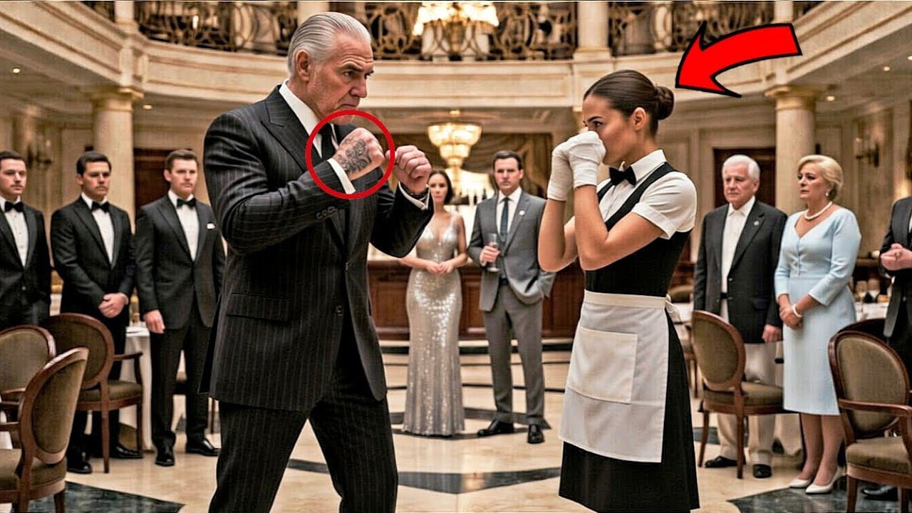 The Arrogant Mafia Boss Picked a Fight-Not Knowing the Waitress Was a Brutal Boxer.