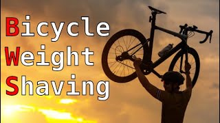 Cheap ways to make bike lighter