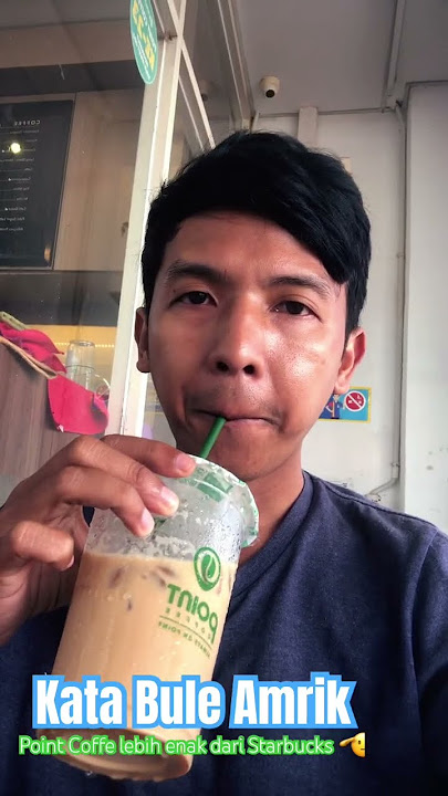 Point Coffe lebih enak dari Starbucks kata Bule Amrik di akunnya Daily Max 🫡😬 @dailymax24
