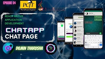 React Native | Chat Page |  Java Institute | @dtecknow