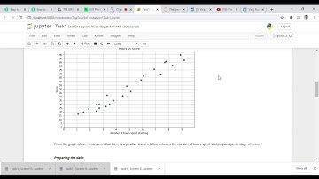 The Sparks Foundation - Task 1 (Linear Regression)