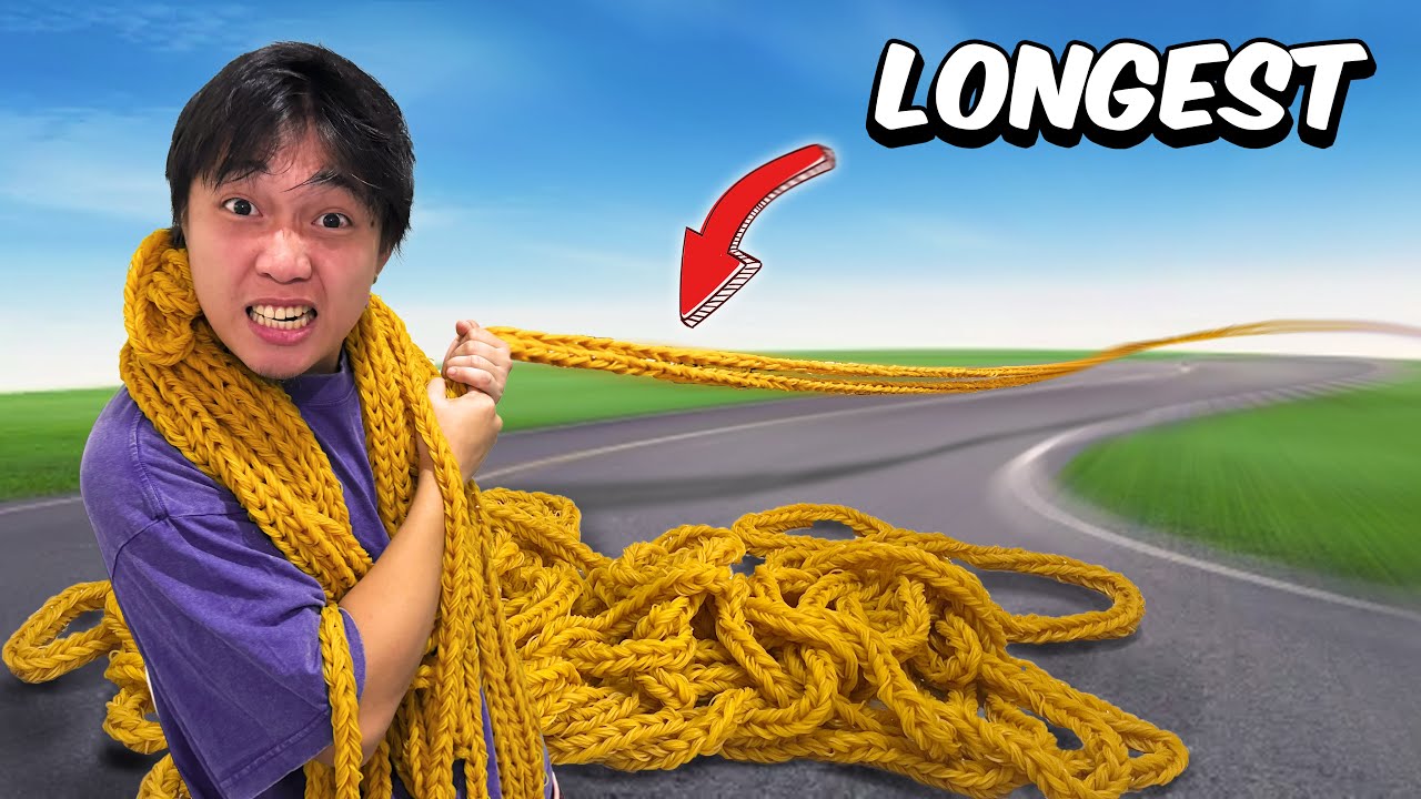 I BUILT THE WORLD'S LONGEST CHINESE GARTER