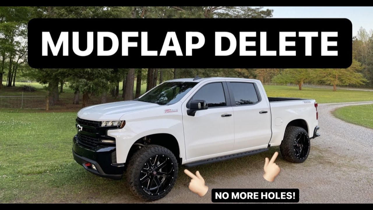 How To Remove Mud Flaps For Silverado