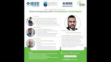 IEEE PES Day 2021 - Green Computing with Virtualization Technologies - IEEE UTM Student Branch
