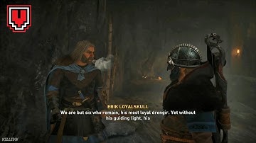 AC VALHALLA: Erik Loyalskull - Boss fight walkthrough & location - Very Hard Drengr - Lost Drengr #1