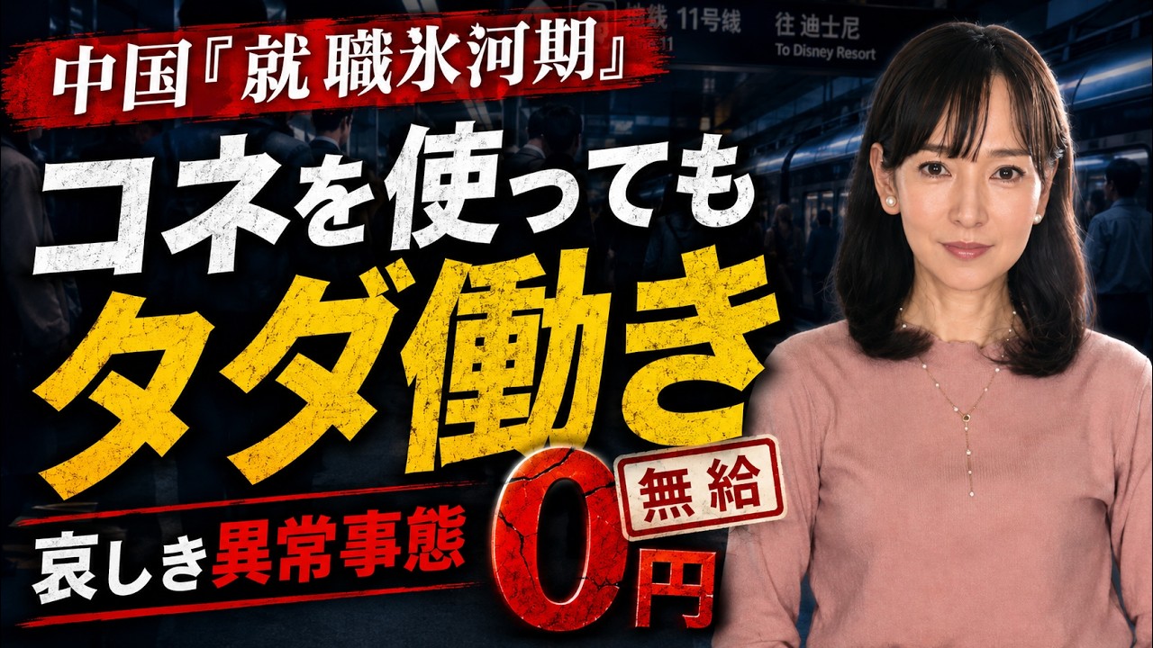 「コネを使ってもタダ働き」 中国「就職氷河期」が生み出した哀しき異常事態