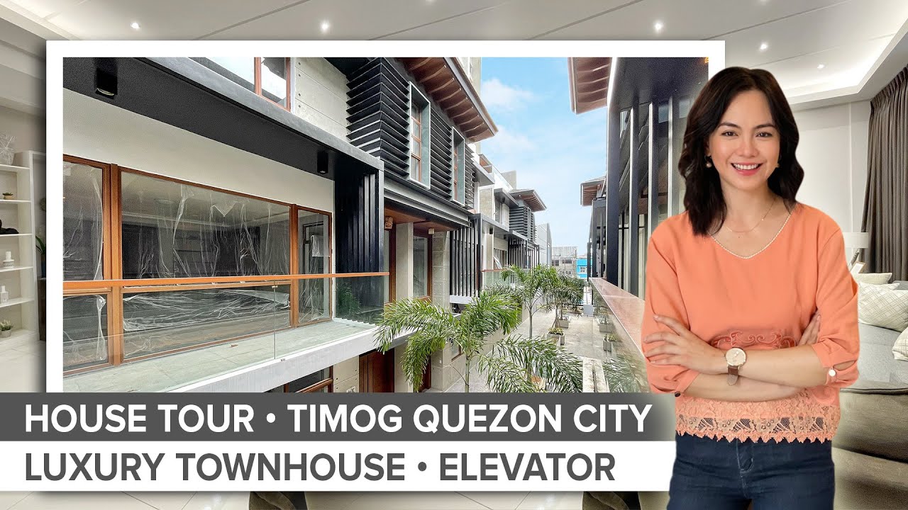 House Tour 51 • Inside a ₱50,800,000 Ultramodern Luxury Townhouse in Quezon City • Home Tour