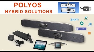 ☕Tech🛠 PolyOS Hybrid Join in Teams Zoom etc