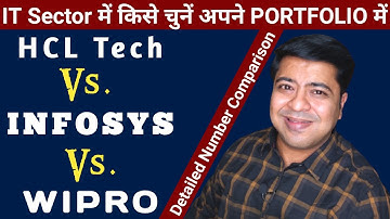 IT Sector में कौन हैं बेहतर? : HCL Technologies, Infosys Ltd. या Wipro Ltd. | BEST IT COMPANY SHARE
