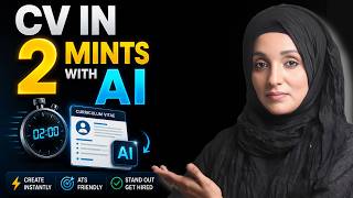 هل تجد صعوبة في الوصول للمقابلة؟ صمم سيرة ذاتية متوافقة مع أنظمة التوظيف (ATS) باستخدام الذكاء ال... screenshot 2