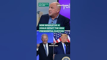 How generative AI could impact the 2024 presidential election #shorts
