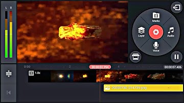 How to Make Fire Text Reveal Animation Intro In Kinemaster | 3d intro by kinemaster | fore intro