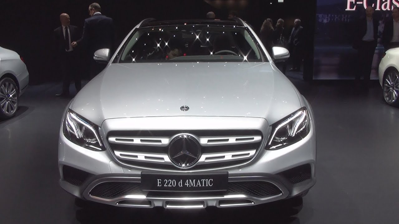 Mercedes Benz E 2 D 4matic 17 Exterior And Interior Youtube
