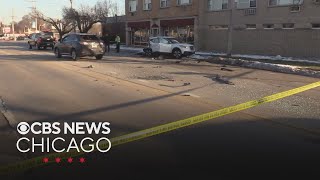 Pedestrian dead, multiple injured after out-of-control car crashes in Hillside