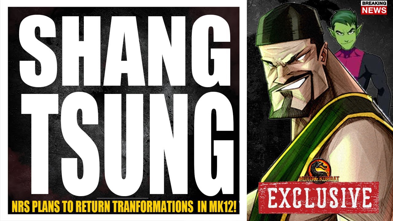 Mortal Kombat 12 Exclusive: NRS TO BRING BACK SHANG TSUNG TRANSFORMATIONS, INJUSTICE 3 UPDATE ETC!