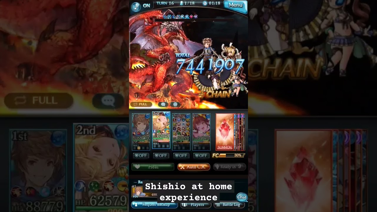 [GBF] Summer Diantha rebalance made it feels like Shihio, but it's "Shishio at home" 
