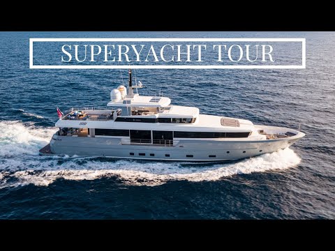 M/Y CINQUANTA/50 | 35.6M/116'10"  Admiral Yacht for Charter - Charter Superyacht Tour