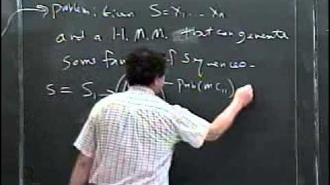 Lecture 25: From the Vitterbi algorithm to the forward algorithm